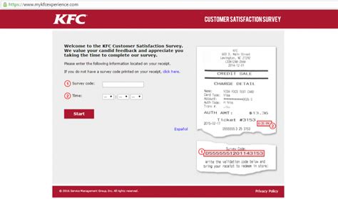 say2kfc.com|KFC Singapore Guest Experience Survey .
